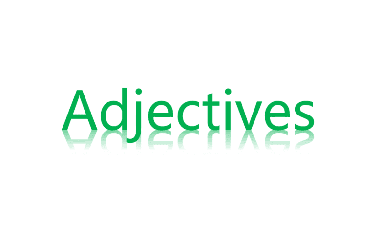 Adjectives-List