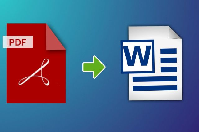 Convert PDF images to Word
